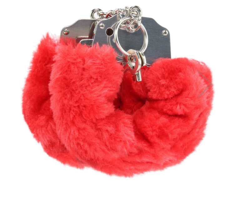 FF Beginners Furry Cuffs - Red
