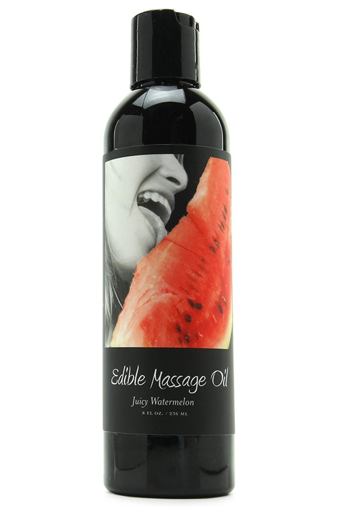 Edible Massage Oil 8oz/236ml - Watermelon