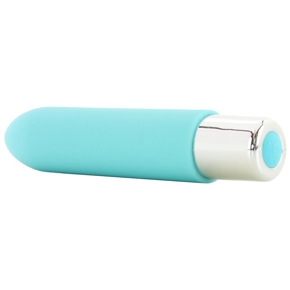 Bam Mini Rechargeable Bullet Vibe in Tease Me - Turquoise